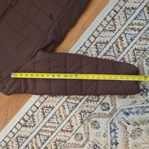 FLX BRAND MEN'S BROWN FRONT ZIPPERED QUILTED OUTDOOR JACKET COAT SIZE XL - Picture 16 of 16